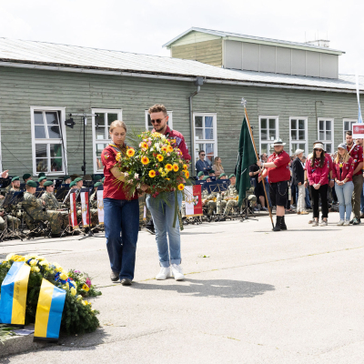 Befreiungsfeier 2025 Kranzniederlegungen © MKÖ/Alissar Najjar