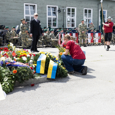 Befreiungsfeier 2025 Kranzniederlegungen © MKÖ/Alissar Najjar