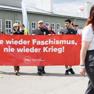 Befreiungsfeier 2025 Kranzniederlegungen © MKÖ/Alissar Najjar