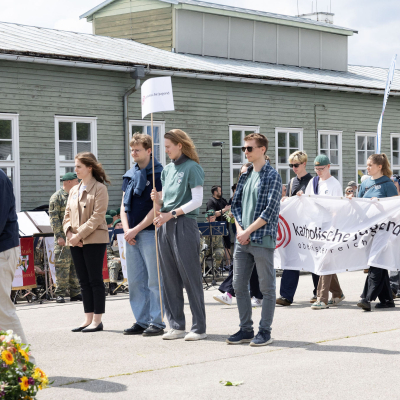 Befreiungsfeier 2025 Kranzniederlegungen © MKÖ/Alissar Najjar