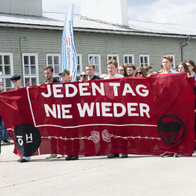 Befreiungsfeier 2025 Kranzniederlegungen © MKÖ/Alissar Najjar