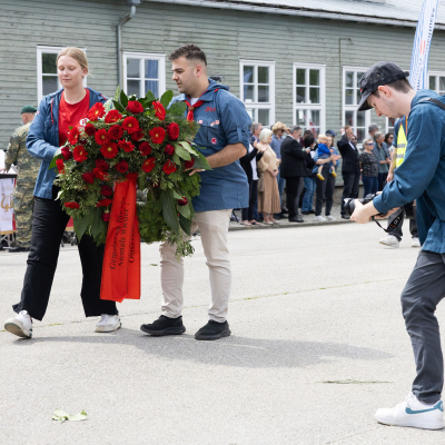 Befreiungsfeier 2025 Kranzniederlegungen © MKÖ/Alissar Najjar