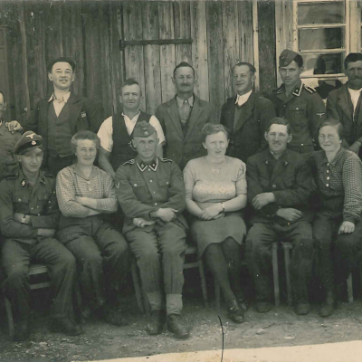 Bachmanning SS und Zivilisten