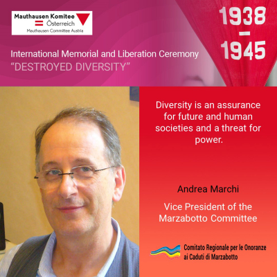 Virtuelle Gedenkwochen Statement Andrea Marchi, Vice President of the Marzabotto Committee