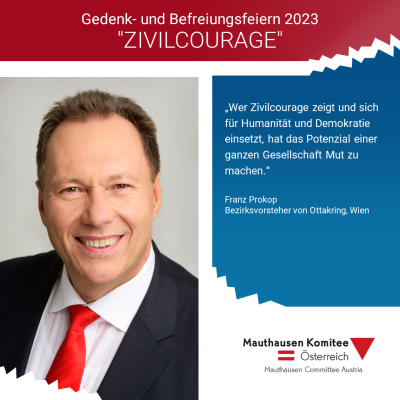 Virtuelles Gedenken Franz Prokop, Bezirksvorsteher von Wien Ottakring