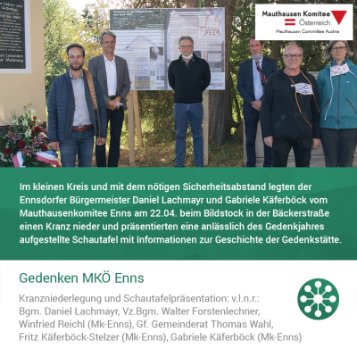 Virtuelle Gedenkwochen Statement MKÖ Enns