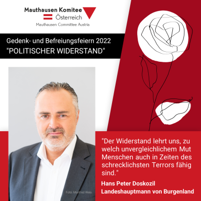 Virtuelles Gedenken Statement Hans Peter Doskozil, Landeshauptmann von Burgenland