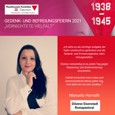 Virtuelle Gedenkwochen Statement Manuela Horvath, Diözese Eisenstadt Romapastoral