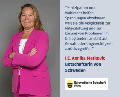 Virtuelles Gedenken Statement I.E. Annika Markovic, Botschafterin und Ständige Vertreterin bei den Vereinten Nationen in Wien