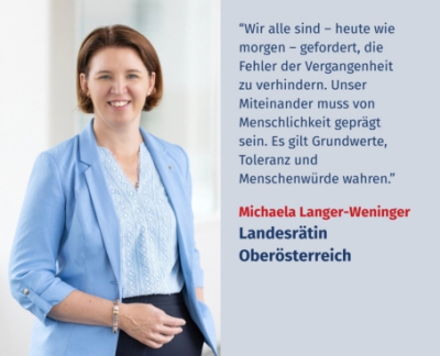 Virtuelles Gedenken Statement Michaela Langer-Weninger, Landesrätin für Oberösterreich, ÖVP