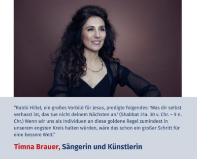 Virtuelles Gedenken Statement Timna Brauer, Musikerin, Autorin und bildende Künstlerin