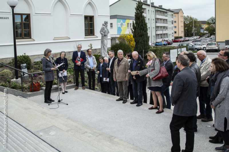 Gedenken bei der Basilika CC Käferböck