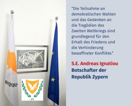 Virtuelles Gedenken Statement S.E. Andreas Ignatiou, Botschafter der Republik Zypern