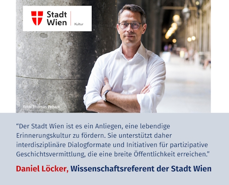Virtuelles Gedenken Statement Daniel Löcker, Wissenschaftsrefererent der Stadt Wien