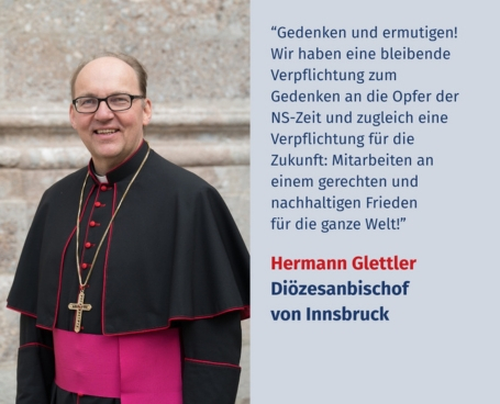 Virtuelles Gedenken Statement MMag. Hermann Glettler, Diözesanbischof von Innsbruck