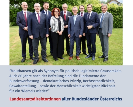 Virtuelles Gedenken Statement Landesamtsdirektor:innen aller Bundesländer Österreichs