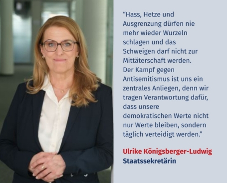 Virtuelles Gedenken Statement Ulrike Königsberger-Ludwig, Staatssekretärin im Bundesministerium für Arbeit, Soziales, Gesundheit, Pflege und Konsumentenschutz, SPÖ